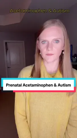 #Autism #Acetaminophen #MAHA #TylenolAndAutism #PerinatalHealth
