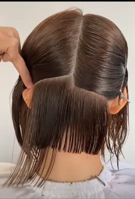 yes or no ? gorgeous haircut  by  Unknown  Dm please ✍️✍️No copyright infringement was intended. If you are the author of this video and do not want your video to be posted on this page, please contact me in DM and your video will be deleted as soon as possible. Thank you ✍️✍️#hairtutorial #videohair #prettyhairstyles #hairstyletutorial #braidtutorial                 
