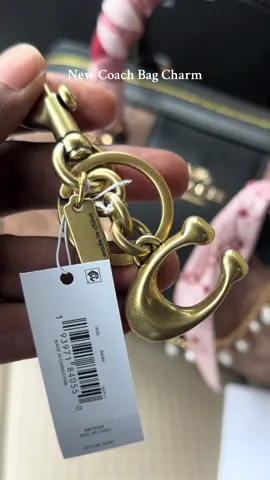 New Coach Bag Charm! This is another classic bag charm that you will use for years to come. #bagcharm #coachbagcharm #pursecharm #purseaccessories #coachbag 