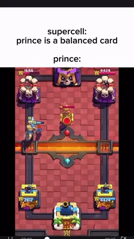 balanced card 👍#clash #clashroyale #clashroyalememes #funny #fyp 