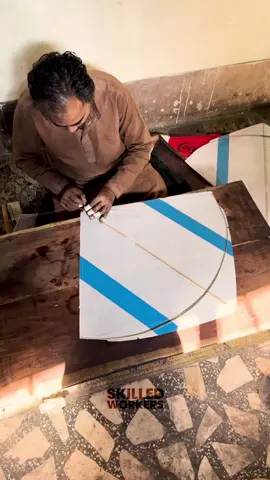 Kite Making – Complete Process with Skilled Hands!