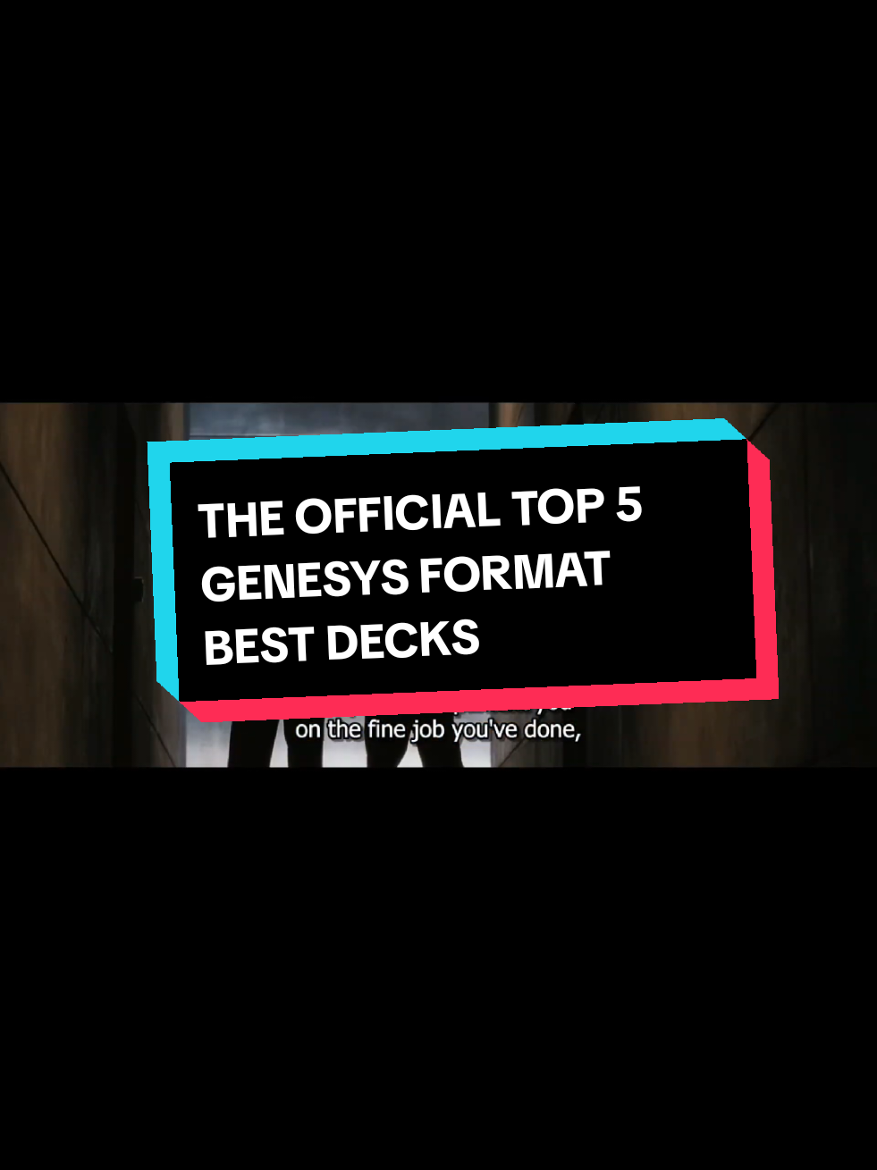 THE OFFICIAL TOP 5 GENESYS FORMAT BEST DECKS #fyp #yugiohtiktok #yugiohcommunity #yugioh #yugiohocg 