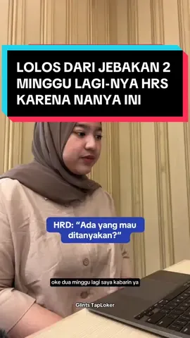 Cek loker terbaru untuk berbagai posisi di link bio aku yuk✨ ______________________________ Glints TapLoker adalah aplikasi dengan loker terlengkap se-Indonesia. Ngelamar kerja mudah: lamar 1x tap dan chat HRD ✨ #fyp #lamarkerja1xtap #hrd #interview #kerja 