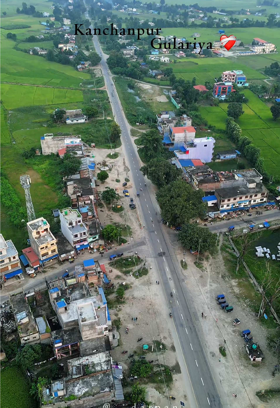Gulariya ❤️‍🩹  . . .#kanchanpurgulariya  #gulariya #kanchanpur #drone #droneshot 