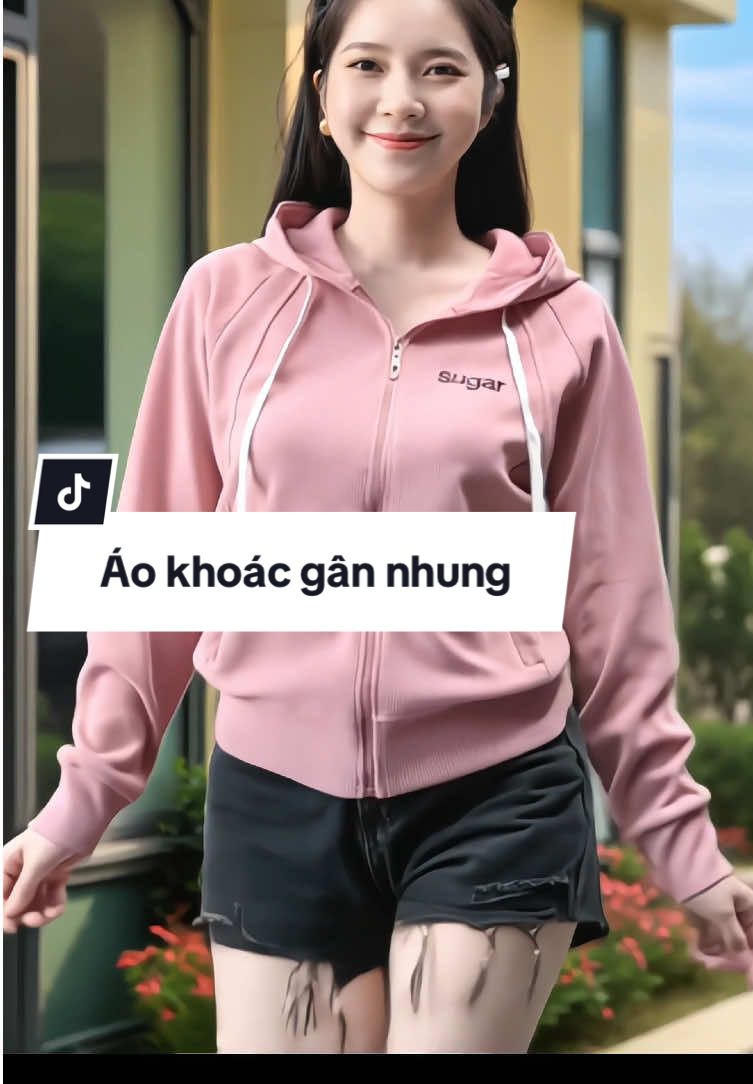 Áo khoác nắng gân nhung form dài có nón, xỏ ngón tiện lợi #aokhoacnu #aokhoacnang #aokhoacxinh #aokhoacgio #xuhuong 