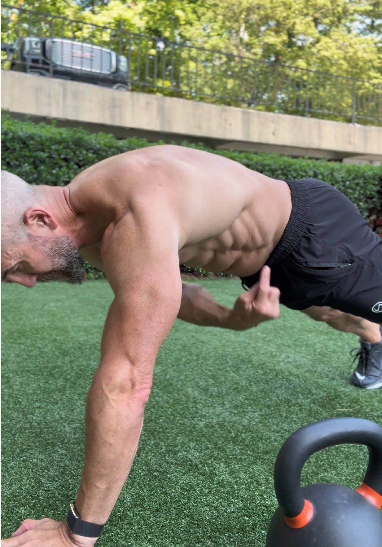 Next level AB shredding. Get some. #abs #gym #motivation #workout 