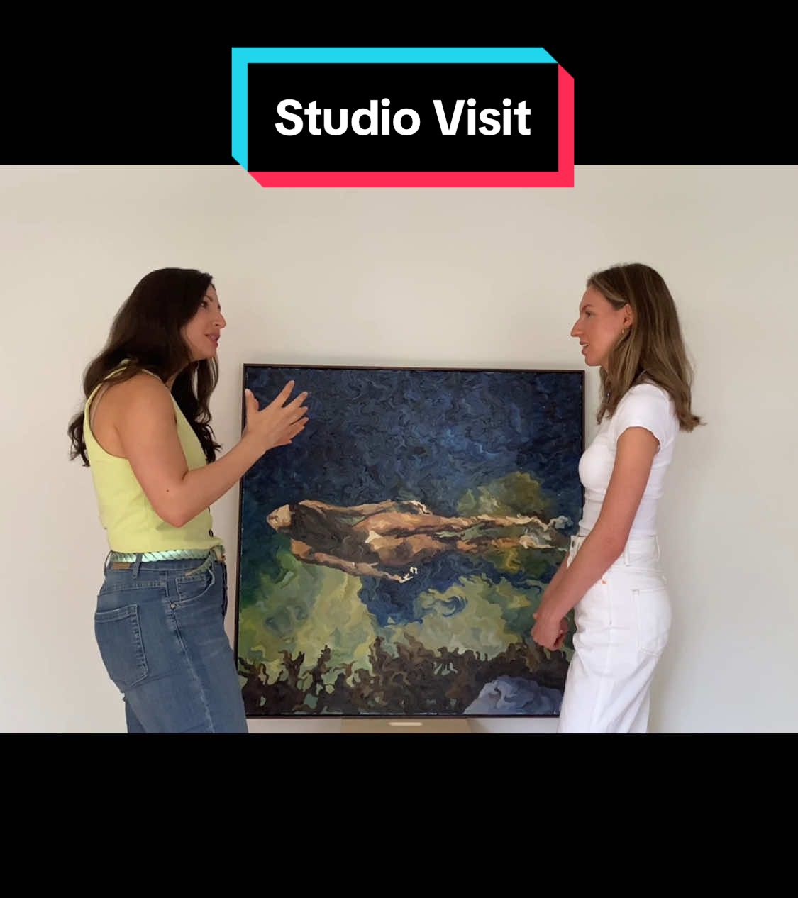 Full video on YouTube! London-based artist and founder of Wavism @Katie McGowan | Wavism has an upcoming exhibition very very soon! More details on her website :) #artist #exhibition #interview #artvideo #arttiktok 