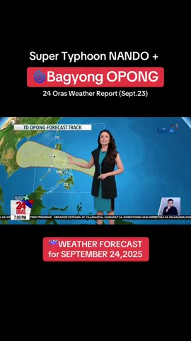 ⚠️Super Typhoon NANDO out… Bagyong OPONG in! #weather #bagyo #fyp #weatherupdate #walangpasok 