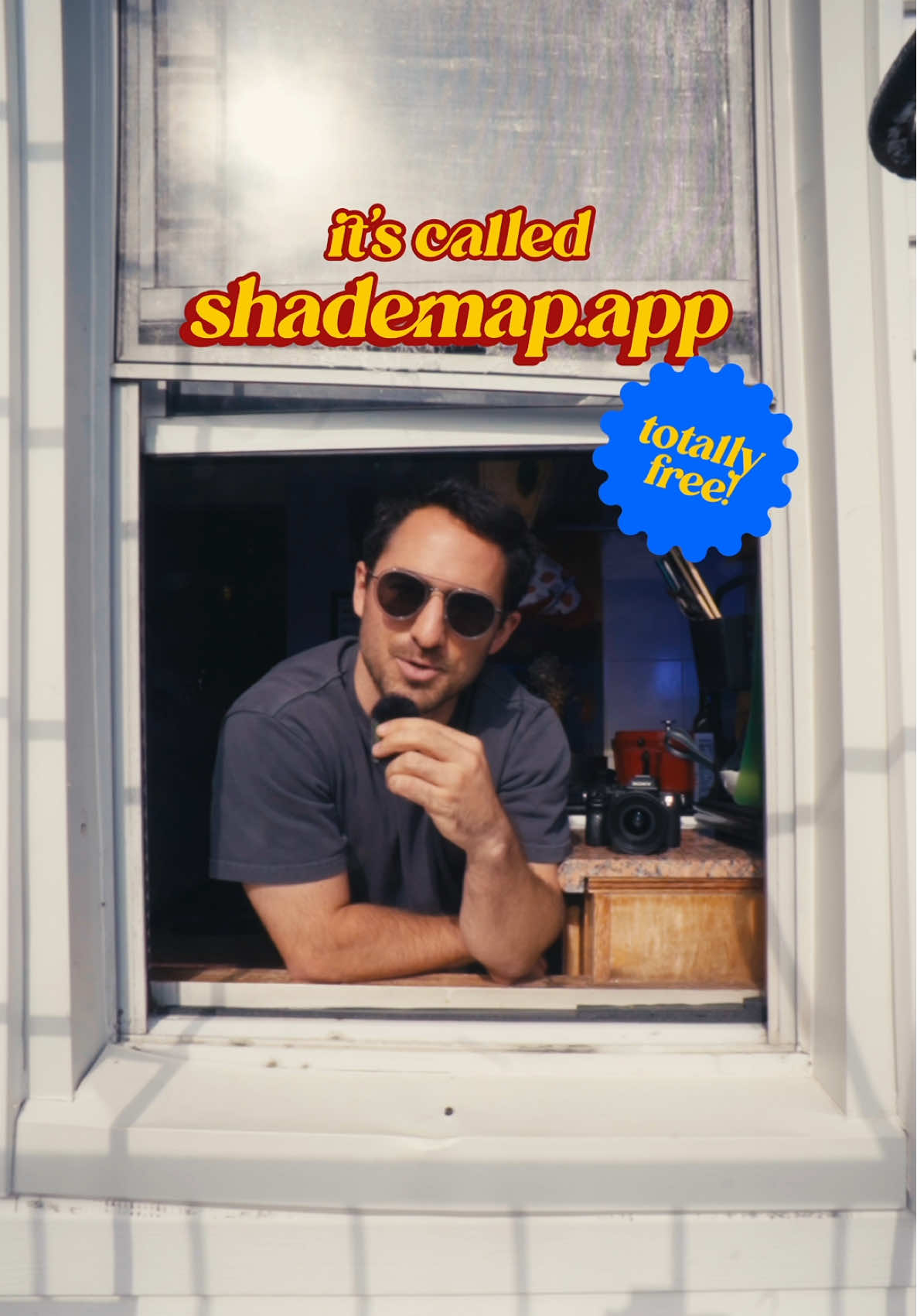 Photo tip: check out shademap.app to see where the sun and shadows will fall at any time of day, anywhere in the world ☀️📸 #photoshoot #phototips #creatives #filmmaking #nycphotographer 
