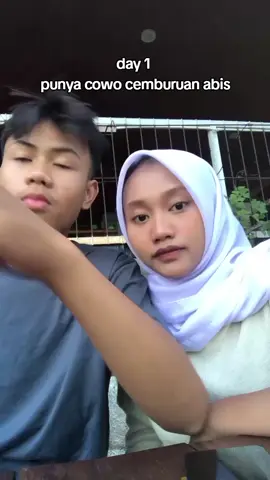 seru juga punya cowo cemburuan xixixi #fyp #4u #bucin #trend #day 