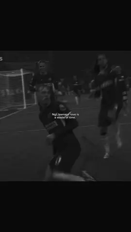 teenage love is a waste of time. #football #footballtiktok #mindsetmotivation #fyp 