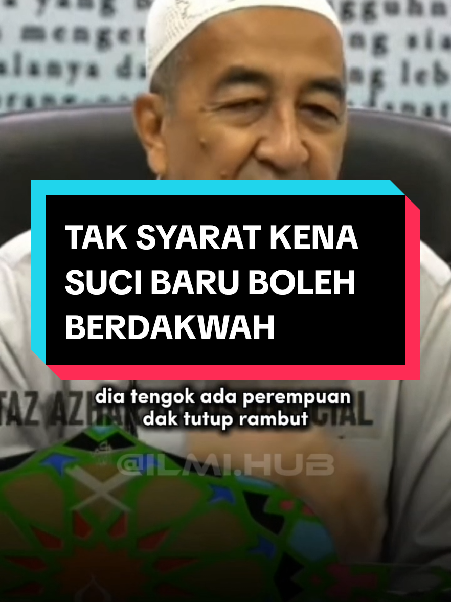 Tak syarat kena suci👉@ilmi hub  #dakwah_islam #ilmuagama #ustazazharidrus #islamicvideo #ceramahislam 