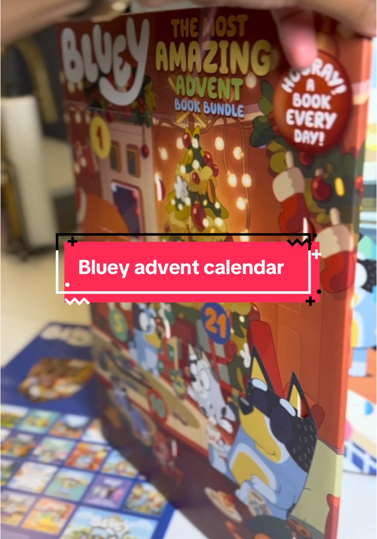 If you add to cart, don’t be surprised when I come back and it’s gone cause they sold out super early last year! #blueyadventcalendar #adventcalendar #kidsadventcalendar 