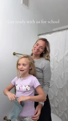 We hope all our bestie girls have a great day!!  #midwesternmama #momvlog #morningroutine #grwm #schooldropoff 