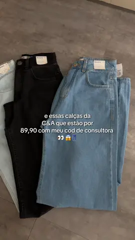 As mais mais no PRECINHOO!! Pede link nos comentários 🔗♥️ #cea #jeans #calcajeans #wideleg #widelegjeans 