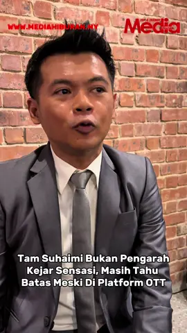 Meskipun platform OTT memberi lebih banyak kebebasan kepada pembikin drama dan filem untuk berkarya, pelakon dan pengarah Tam Suhaimi tetap berpegang pada pendirian memperjuangkan jalan cerita, bukan pada elemen sensasi semata-mata. Bagi Tam, jika terlalu mengutamakan elemen viral atau kontroversi, ia seolah-olah kita tidak percaya dengan kekuatan naskhah sendiri. #MHnews #mediahiburan 