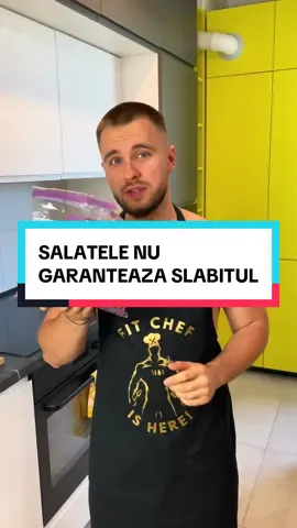 ❌ Salata nu te face să slăbești! Poți să mănânci 3/zi și tot să nu vezi rezultate. Adevărul? Totul ține de echilibru: proteine + carbohidrați + grăsimi sănătoase, adaptate la stilul tău de viață. 👉 Urmărește-mă ca să afli adevărul despre slăbit, fără mituri și bullshit. #slabire #fitnessromania #nutritie #abdomenplat #femeiactiva 