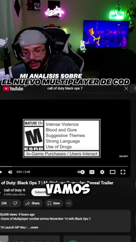 🤔CALL OF DUTY IS BACK ? 🤔 Quisiera saber sus opiniones sobre el nuevo reveal de Black Ops 7, aqui les dejo mis puntos : ✅El jumping nuevo se me agrada bastante ✅Los Specialist o Field Upgrade se ven super bien ✅Pistolas buenas (por lo menos lo que sabemos) ✅Mapas Coloridos (no podemos decir que son buenos) ✅EMP grenade is back ✅Un poco mas trinco el movement en el ground ✅No Tactical Sprint  ✅3 line maps with old maps Call of Duty is back, quiero saber sus comentarios sobre el juego !  #fyp #puertorico🇵🇷 #CoD #blackops7 #callofdutywarzone 