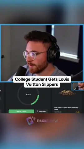 College Student Gets Louis Vuitton Slippers