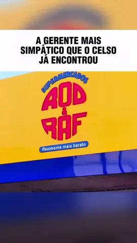 Gerente foi super simpática recebendo o Celso Russomano. #simpatica #celsorussomanno #patrulhadoconsumidor 