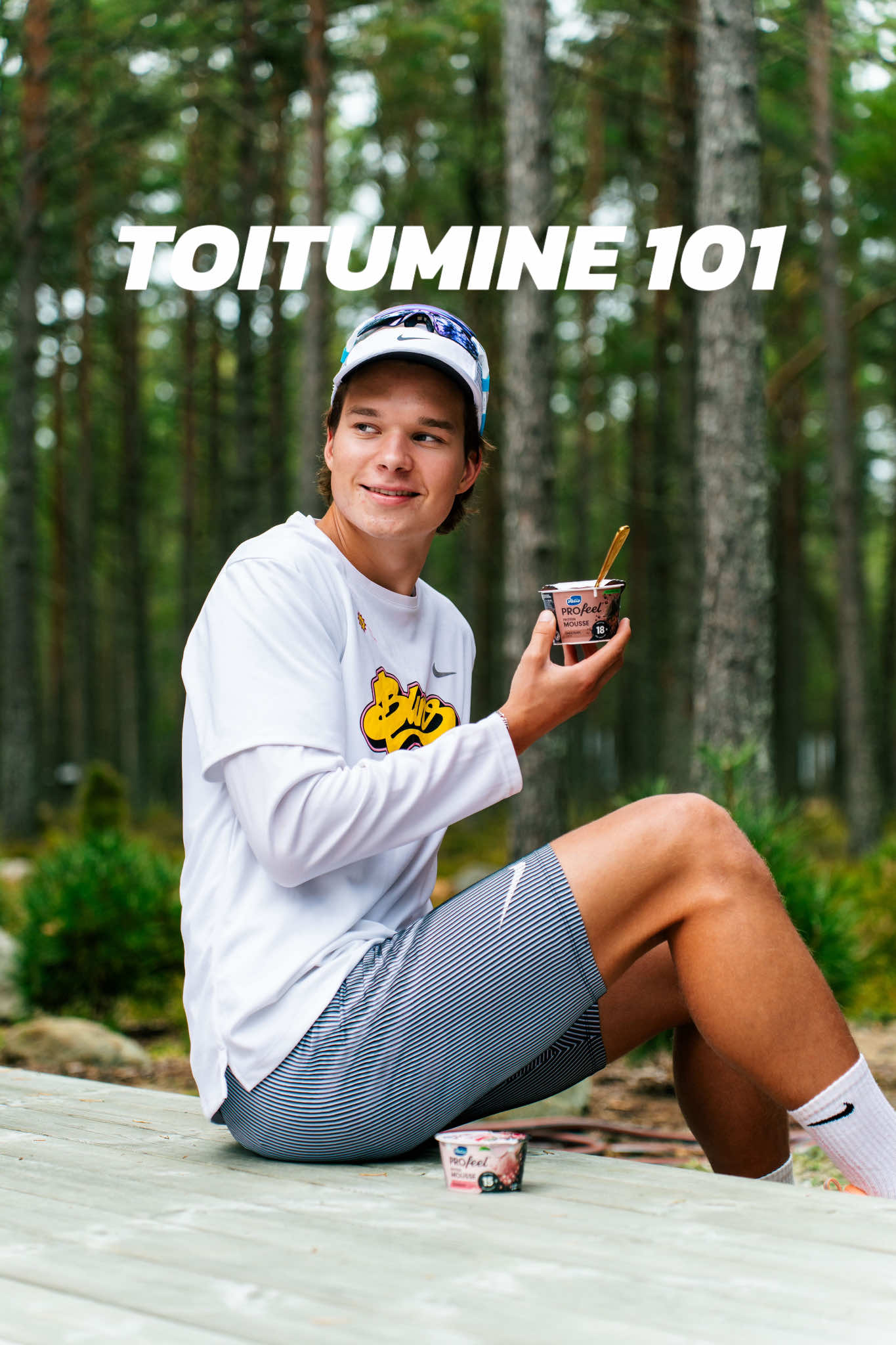 Toitumine 101👇🏽 Põhiliselt jagunevad toitained kolme suurde gruppi: • süsivesikud – keha peamine energiaallikas • rasvad – hormoonide tootmine ja vitamiinide transport kehas • valgud ehk proteiin – keha “ehitusmaterjal” Mina jälgin et 80% ajast oleks toidulaual “puhas” toit, igas suures toidukorras oleksid esindatud kõik kolm suurt makrotoitainet ja peale trenne Valio PROfeeli proteiini-mousse😋🤤 #koostöö 