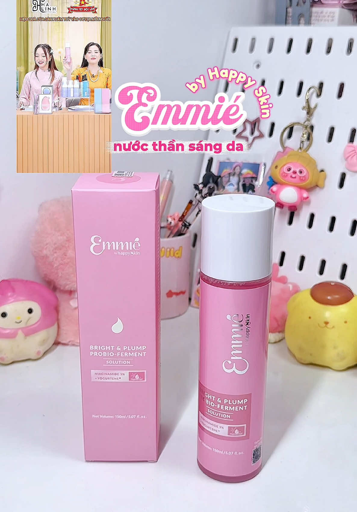 ✨Nước thần chị Hà Linh khen 💕🌷#trending #unbox #nuocthan #happyskin #halinhofficial 