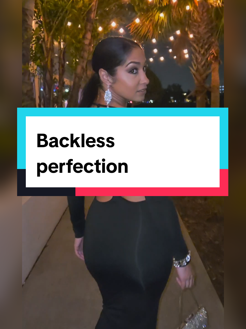 Backless obsession  #blackdress #fyp #datenightoutfit #fashion  #backlessdresses 