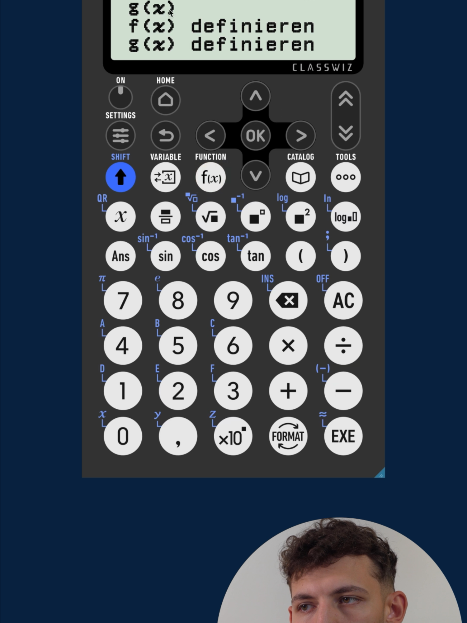 Teil 2 meines Videos zum Iterationsverfahren mit dem fx810 CW #mathe #ilirrechnetdas #mathehack