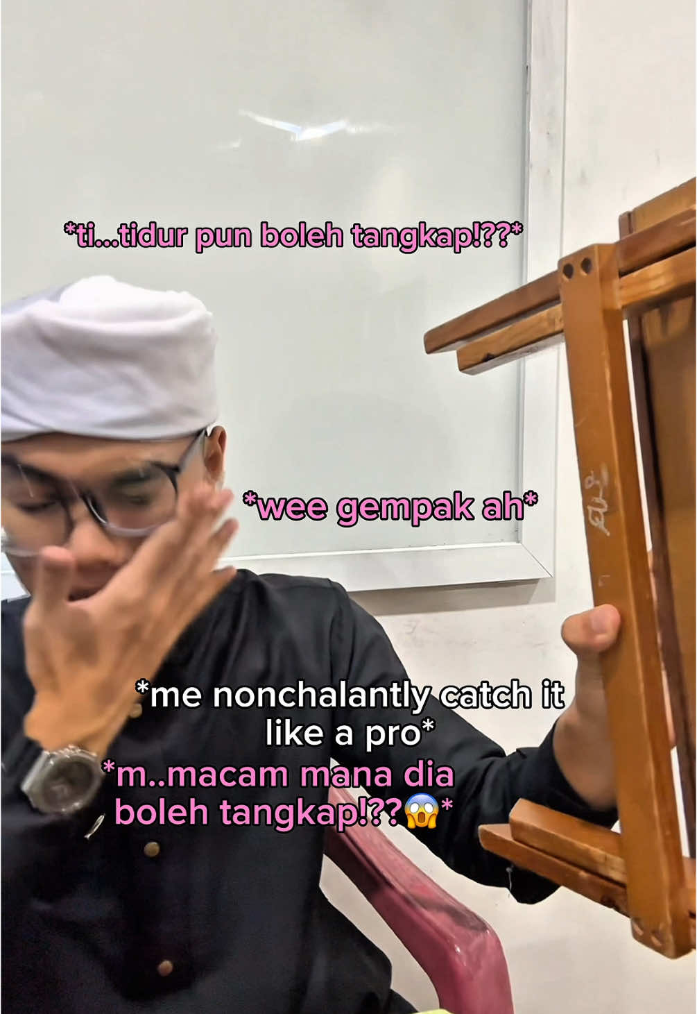 most nonchalant hafz student😬😬 #MTQDN #fyp #budaktahfiz #alquran #nonchalant #fypage #pov #fyppppppppppppppppppppppp #najah #mtqdn 