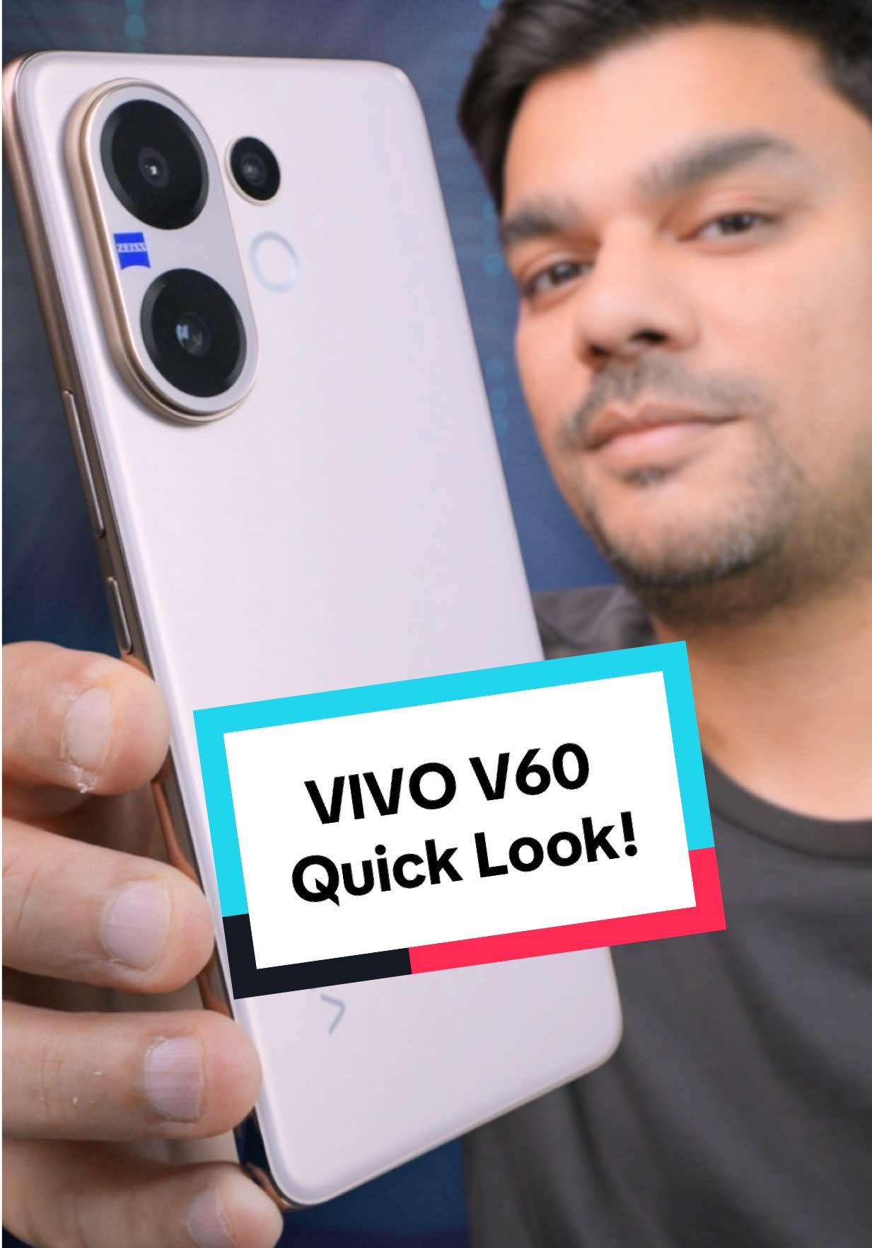 Vivo V60 | Snapdragon 7Gen4, 6500mAh, 90W ⚡ZEISS Optics! #vivo #vivov60 #reviewspk #smartphone #unboxing