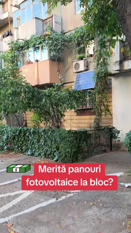 Cât costă să îți montezi un panou #fotovoltaic la bloc? #bani #energie #pret #bloc 