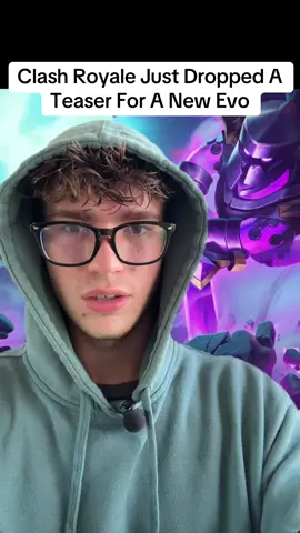 Clash Royale dropped another teaser for a new Evo #fyp #foryoupage #clashroyale #clashroyalemoments #clashroyalememes 