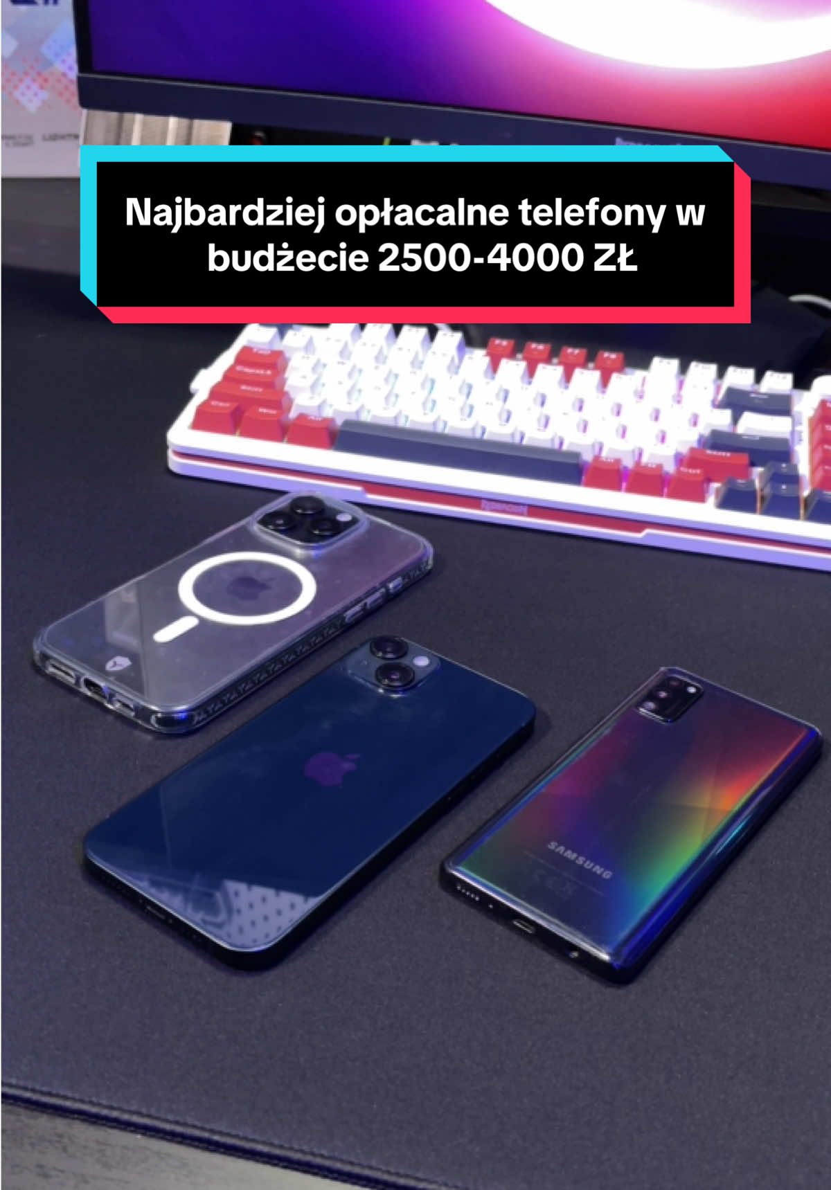 Najlepsze telefony w budżecie od 2500 do 4000 złotych, dodalibyście jeszcze jakieś inne? 😎 #telefon #iphone #ios #android #smartphone 