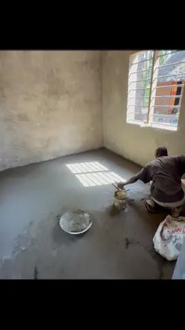 Skilled African Village Masons Preparing Floor for Tiles 🔨🏡   #foryou #fypシ #viralvideo #africanvillagelife #dreamhome