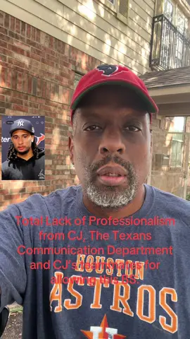 The lack of respect CJ Stroud and the Texans organization demonstrated on Sunday to the City of Houston, Texans fans and Houston Astros is ridiculous! @NFL @NFL Network @Houston Texans @Houston Astros #houstonastros #houstontexans #nflfootball #cjstroud #football 