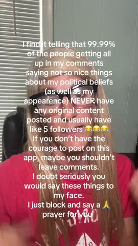 Praying for those who feel the need to leave mean comments yet no courage to actually post original content. Maybe they are paid bots? What do you think? 