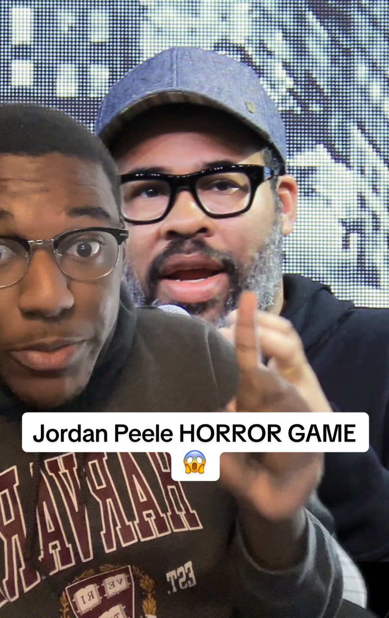 JORDAN PEELE HORROR VIDEO GAME #horror #jordanpeele #viral #greenscreen #foryoupage 