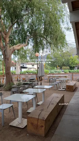 Sooo pretty! Wish I could stay here and spend half the day reading my book ☁️🫶🏼 #coffee #coffeetiktok #ojai #ojaicalifornia #cutecafe 