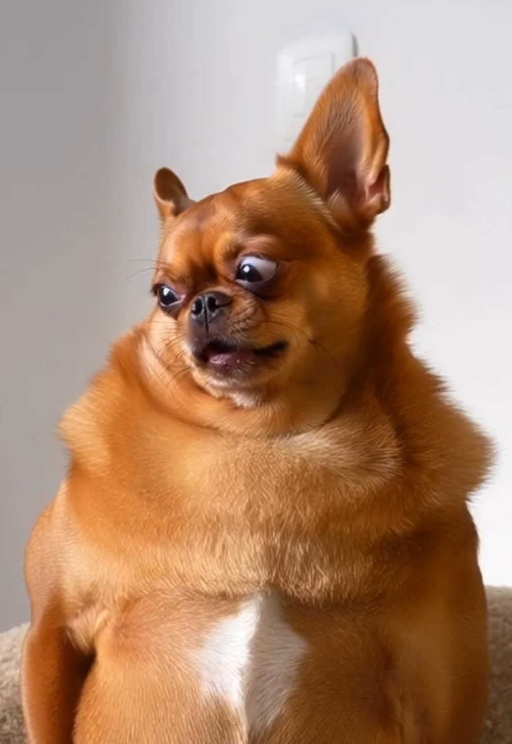 Cala boca puppy showtime #chihuahua #phonk #dancechallenge #funny #viral 