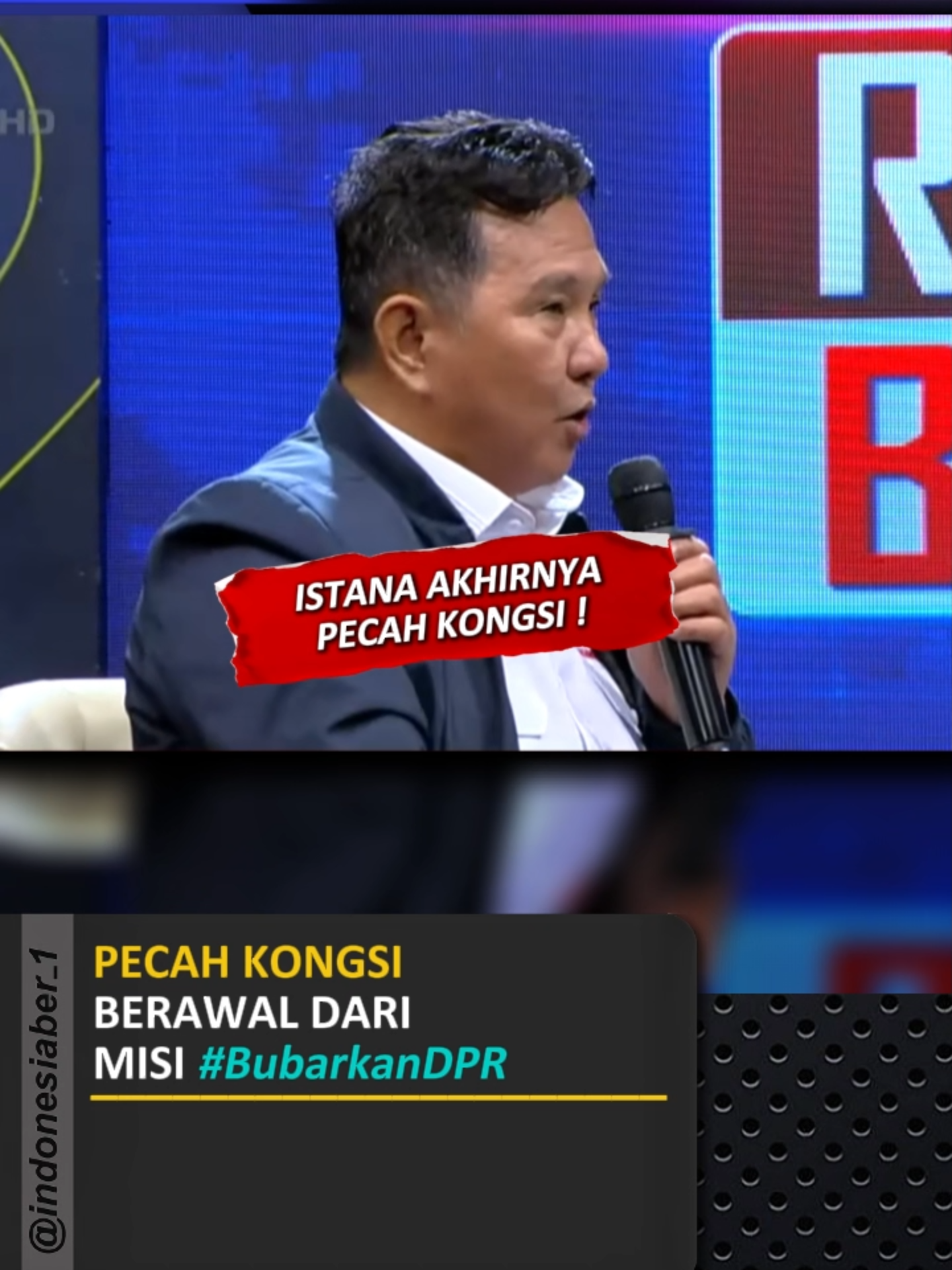 Rakyat Bersuara bersama Aiman akhirnya Herlambang sebagai Relawan Prabowo mengunkap seakan-akan terjadi Pecah Kongsi dikalangan Tim Relawan Prabowo dan Tim Jokowi bermula dari munculnya Pergerakan aksi Bubarkan DPR (23/9/2025) #rakyatbersuara #prabowo #jokowi #tiktokberita #indonesiaBer1