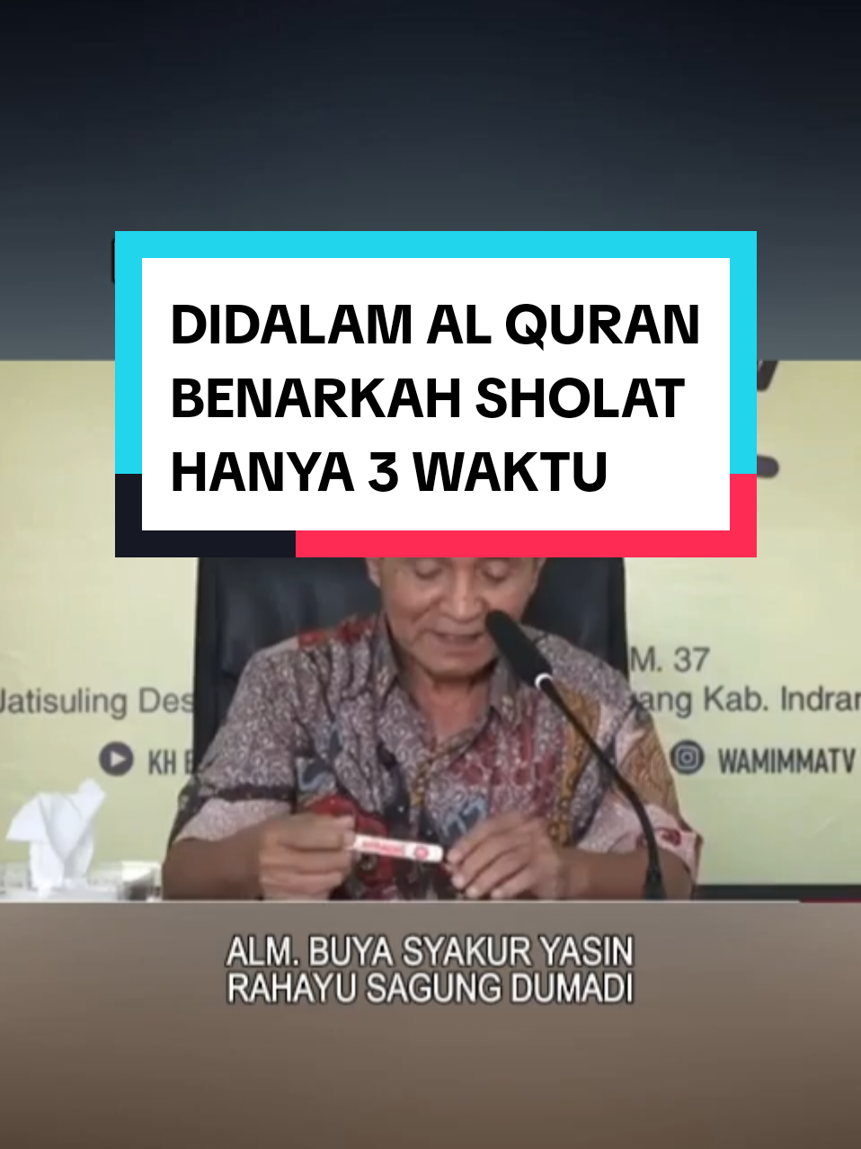 Didalam Al Quran benarkah sholat hanya 3 waktu #almbuyasyakuryasin #hakekatmakrifat #ilmutasawuf #kajianspiritual #ilmukesadaran 
