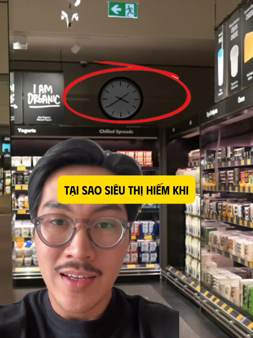 Vì sao bạn ít  khi nhìn thấy đồng hồ trong siêu thị. Bạn càng ở lâu, tỷ lệ bạn mua hàng càng cao và mua càng nhiều