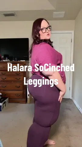 The Halara leggings aren’t miracle workers but they did make me feel secure in the tummy and booty areas. I love the deep pockets and the overall comfort too. #halaraleggings #socinchedleggings #plussizeleggings #tiktokshopfalldealsforyou 