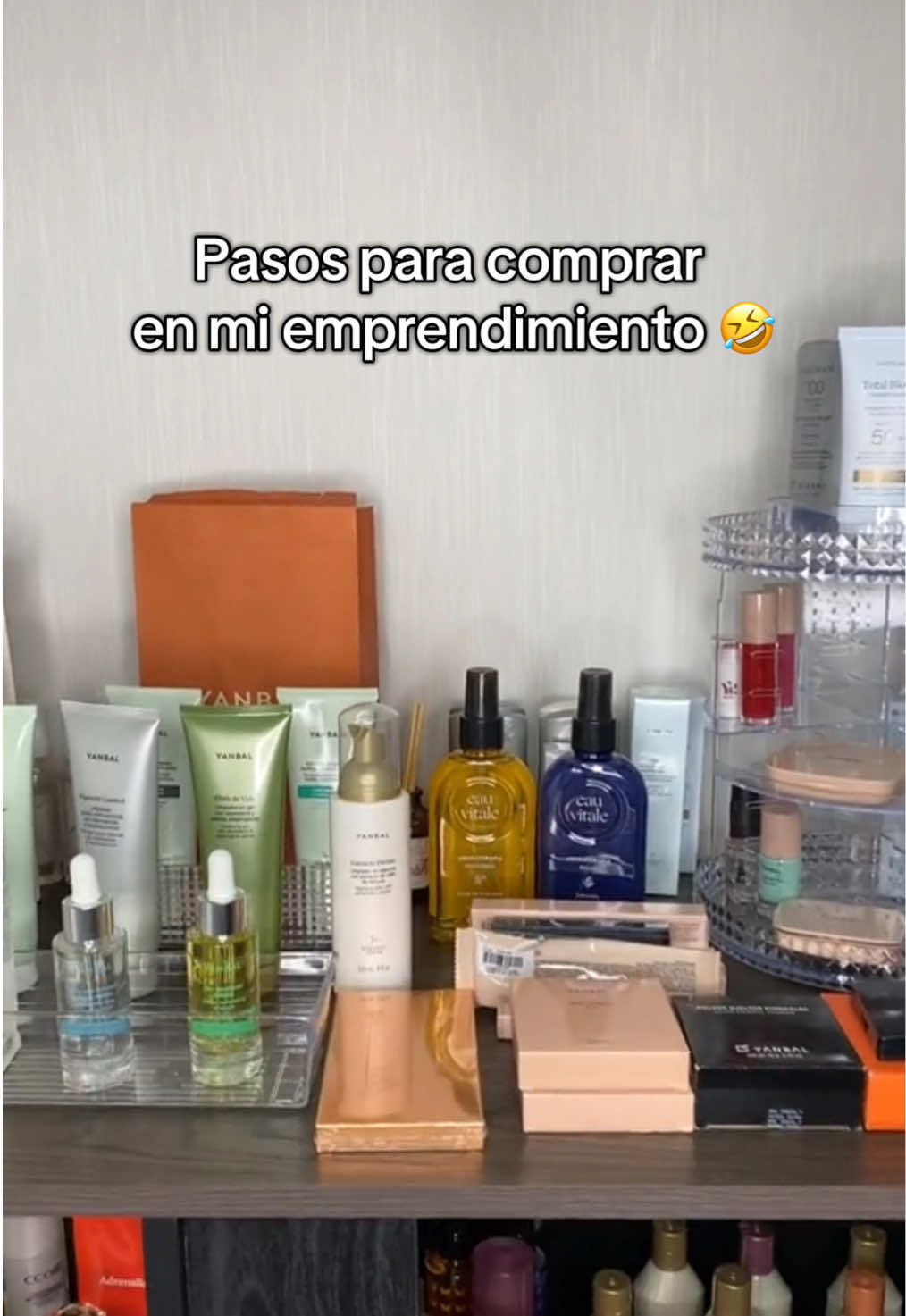 Pasos muy sencillos🧡🤣 . #humor #yanbal #emprendimientos #makeup #fypage 