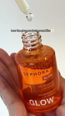 it sounds so glowy and bubbly 🫧 #sephora #sephoracollection 