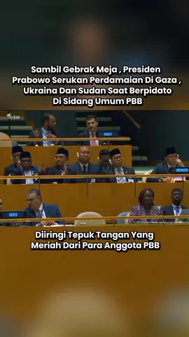 sidang umum PBB  #presidenprabowo #pbb #freepalestine #prabowo 