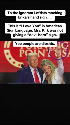 #elonmusk #dogecoin #starship #tesla#spacex  To the ignorant Leftists mocking Erika’s hand sign….. This is “I Love You” in American Sign Language. Mrs. Kirk was not giving a “devil horn” sign. You people are dipshts.