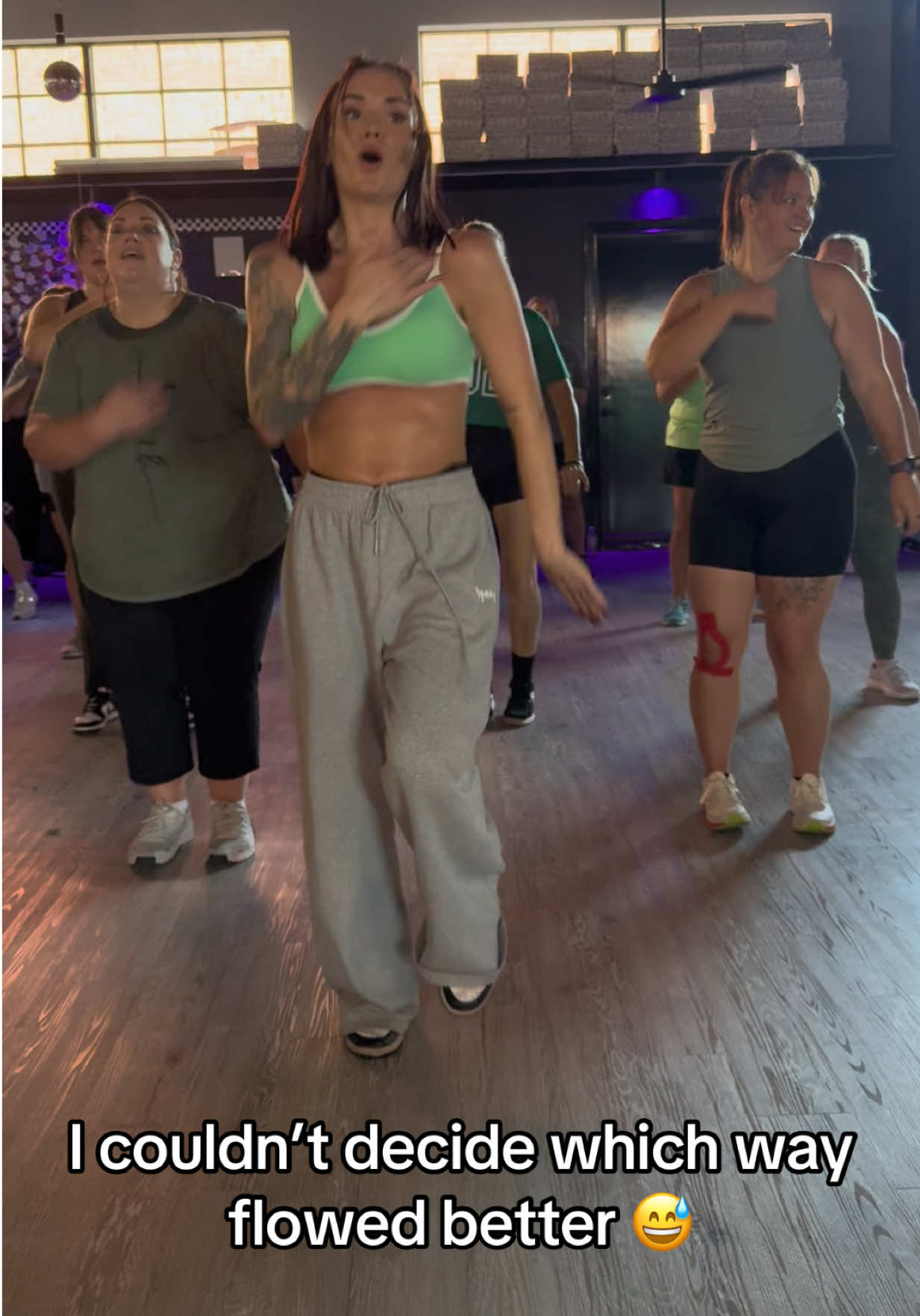 We’ll get it next week. Don’t worry. 😅😅 #athomeworkout #dancefitness #cardioworkout #cardiodance #dance 