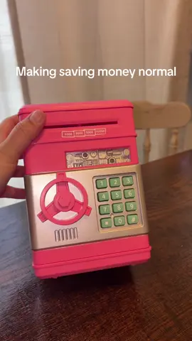 My kid's piggy bank just got a major upgrade! Now they can deposit their allowance and withdraw cash with their super-secret passcode . Who else is ready to raise a tiny financial genius? #KidsATM #FinancialLiteracy #moneytok #MomsofTikTok #kidstoys 