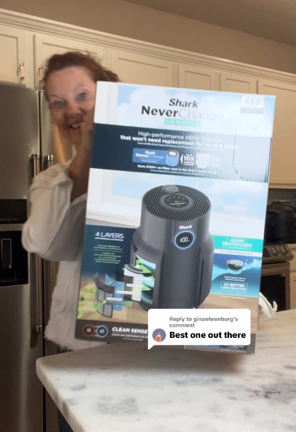 Replying to @ginaehrenburg  The Shark NeverChange Purifier traps dust, allergens & odors—no filter changes for years! 🏡💯 #SharkHome #sharkairpurifier #airpurifier #tiktokshopcreatorpicks  #spotlightfinds  #Creatorlcons  #SuperBrandClub  #ViralOnTikTokShop  #ElevatedHome  #TikTokShopCyberMonday #TikTokShopBlackFriday  @Shark Home 